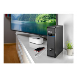 Eaton 3P900UI UPS-virtalähde Valmiustila (ilman yhteyttä) 0,9 kVA 540 W 4 AC-pistorasia(a)