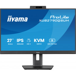 iiyama ProLite XUB2790QSUH-B2 tietokoneen litteä näyttö 68,6 cm (27") 2560 x 1440 pikseliä Quad HD LED Musta