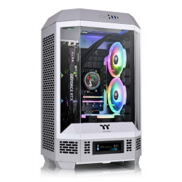 Thermaltake Tower 300 Limestone Micro Tower Harmaa, Valkoinen