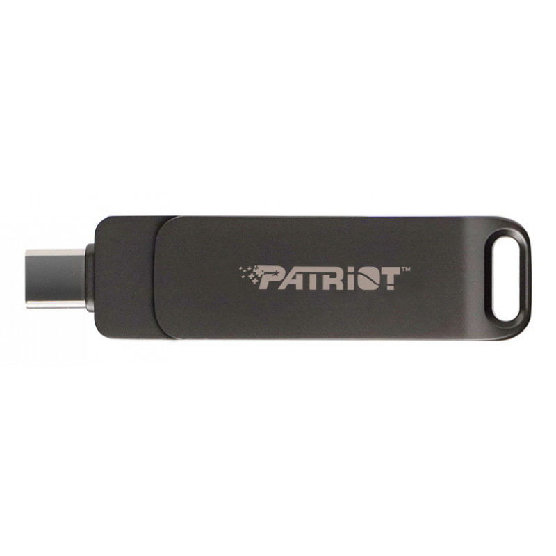 Patriot Memory Rage R550 USB-muisti 32 GB USB Type-A   USB Type-C 3.2 Gen 1 (3.1 Gen 1) Musta
