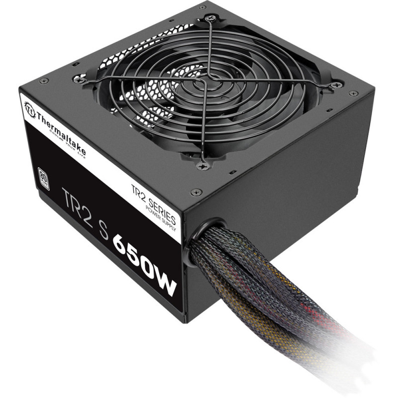 Thermaltake TR2 S 650W virtalähdeyksikkö 20+4 pin ATX ATX Musta