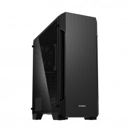 Zalman S3 TG tietokonekotelo Midi Tower Musta