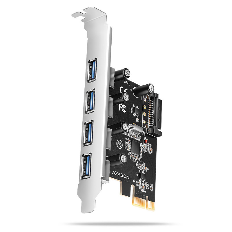 Axagon PCEU-430RS liitäntäkortti -sovitin Sisäinen USB 3.2 Gen 1 (3.1 Gen 1)