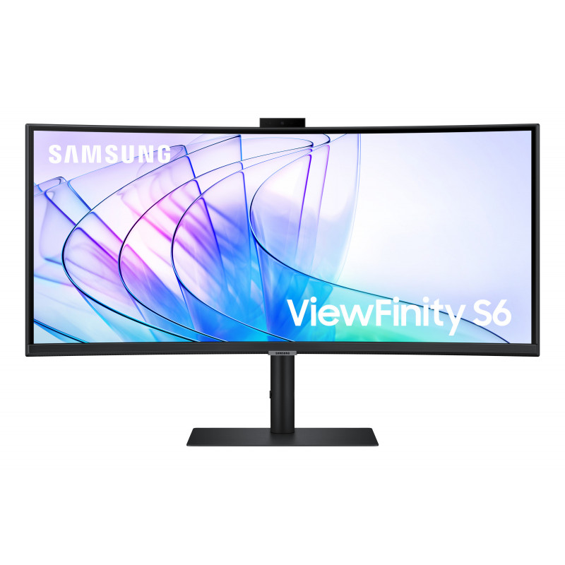 Samsung S65VC tietokoneen litteä näyttö 86,4 cm (34") 3440 x 1440 pikseliä UltraWide Quad HD LCD Musta