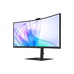 Samsung S65VC tietokoneen litteä näyttö 86,4 cm (34") 3440 x 1440 pikseliä UltraWide Quad HD LCD Musta
