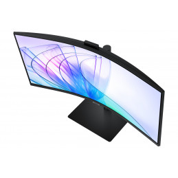 Samsung S65VC tietokoneen litteä näyttö 86,4 cm (34") 3440 x 1440 pikseliä UltraWide Quad HD LCD Musta