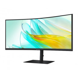 Samsung LS34C652UEUXXE tietokoneen litteä näyttö 86,4 cm (34") 3440 x 1440 pikseliä Dual QHD Musta