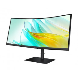 Samsung LS34C652UEUXXE tietokoneen litteä näyttö 86,4 cm (34") 3440 x 1440 pikseliä Dual QHD Musta