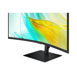 Samsung LS34C652UEUXXE tietokoneen litteä näyttö 86,4 cm (34") 3440 x 1440 pikseliä Dual QHD Musta