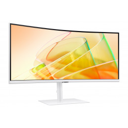 Samsung S65TC tietokoneen litteä näyttö 86,4 cm (34") 3440 x 1440 pikseliä UltraWide Quad HD LED Valkoinen