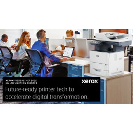 Xerox VersaLink B625, A4, 61 sivua min, 2-puolinen kopiointi-tulostus-skannaus-faksi, PS3, PCL5e 6, 2 paperialustaa, 650 arkkia