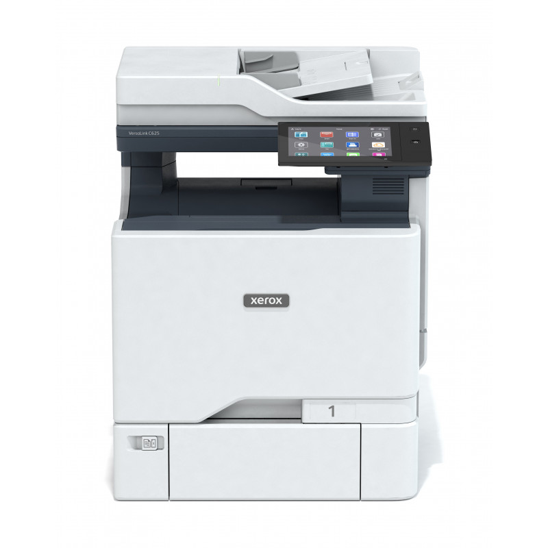 Xerox VersaLink C625, A4, 50 sivua min, 2-puolinen kopiointi-tulostus-skannaus-faksi, PS3, PCL5e 6, 2 paperialustaa, 650 arkkia