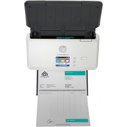 HP Scanjet Pro N4000 snw1 Sheet-feed Scanner Arkkisyöttöskanneri 600 x 600 DPI A4 Musta, Valkoinen