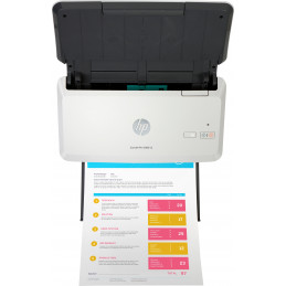 HP Scanjet Pro 2000 s2 Sheet-feed Scanner Arkkisyöttöskanneri 600 x 600 DPI A4 Musta, Valkoinen