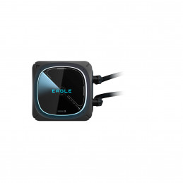 GIGABYTE EAGLE 360 Suoritin All-in-one-nesteenjäähdytin 12 cm Musta 4 kpl