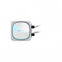 GIGABYTE EAGLE 360 ICE Suoritin All-in-one-nesteenjäähdytin 12 cm Valkoinen 4 kpl