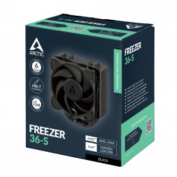ARCTIC Freezer 36-S Suoritin Ilmanjäähdytin 12 cm Musta 1 kpl