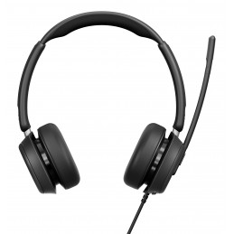 EPOS IMPACT 860 Kuulokkeet Langallinen Pääpanta Toimisto puhelukeskus USB Type-C Musta