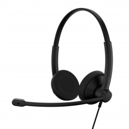 EPOS 1001421 kuulokkeet ja kuulokemikrofoni Langallinen Pääpanta Toimisto puhelukeskus USB Type-C   USB Type-A Musta