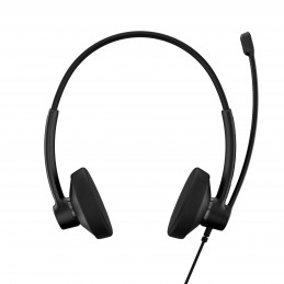 EPOS 1001421 kuulokkeet ja kuulokemikrofoni Langallinen Pääpanta Toimisto puhelukeskus USB Type-C   USB Type-A Musta