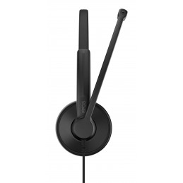 EPOS 1001421 kuulokkeet ja kuulokemikrofoni Langallinen Pääpanta Toimisto puhelukeskus USB Type-C   USB Type-A Musta