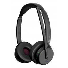EPOS 1001490 kuulokkeet ja kuulokemikrofoni Langallinen & langaton Pääpanta Toimisto puhelukeskus USB Type-C Bluetooth Musta