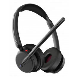 EPOS 1001490 kuulokkeet ja kuulokemikrofoni Langallinen & langaton Pääpanta Toimisto puhelukeskus USB Type-C Bluetooth Musta