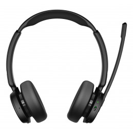 EPOS 1001490 kuulokkeet ja kuulokemikrofoni Langallinen & langaton Pääpanta Toimisto puhelukeskus USB Type-C Bluetooth Musta