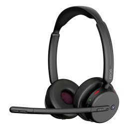 EPOS 1001490 kuulokkeet ja kuulokemikrofoni Langallinen & langaton Pääpanta Toimisto puhelukeskus USB Type-C Bluetooth Musta