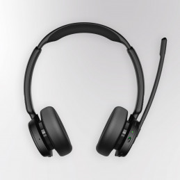 EPOS 1001490 kuulokkeet ja kuulokemikrofoni Langallinen & langaton Pääpanta Toimisto puhelukeskus USB Type-C Bluetooth Musta