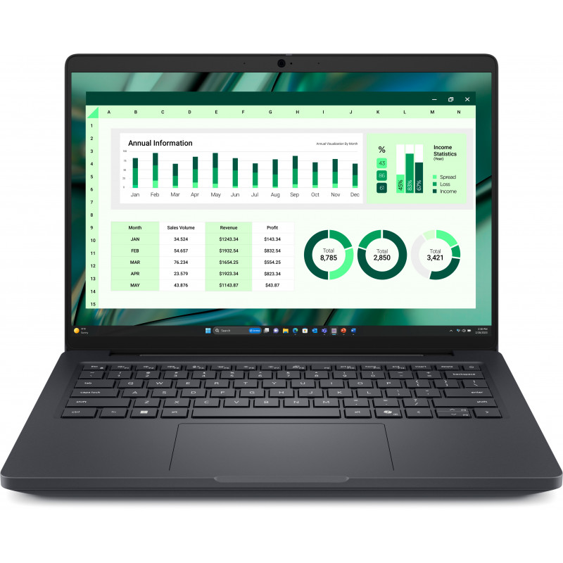 DELL Pro Max 14 MC14250 Intel Core Ultra 7 265H Mobiilityöasema 35,6 cm (14") Full HD+ 32 GB LPDDR5x-SDRAM 1 TB SSD NVIDIA RTX