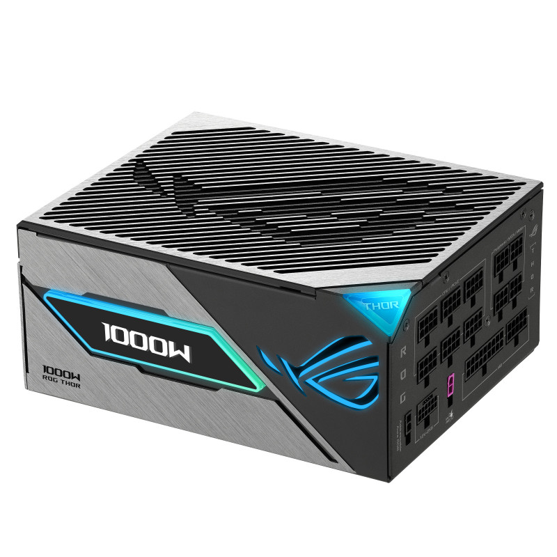 ASUS ROG -THOR-1000P3-GAMING-E virtalähdeyksikkö 1000 W 20+4 pin ATX ATX Musta