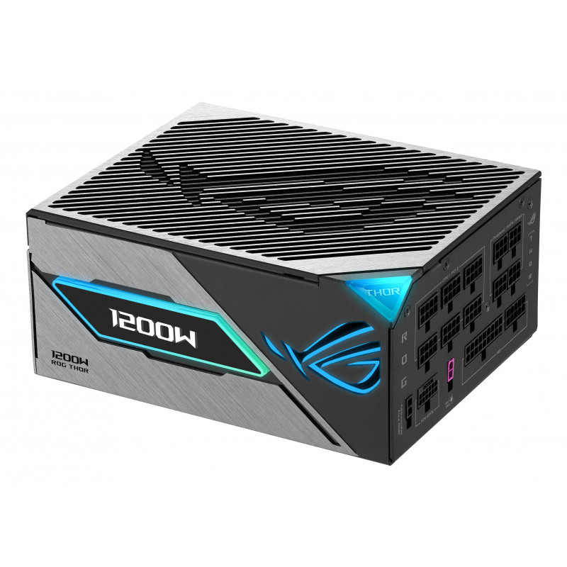 ASUS ROG -THOR-1200P3-GAMING-E virtalähdeyksikkö 1200 W 24-pin ATX ATX Musta
