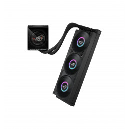 ASUS ROG Strix LC IV 360 ARGB LCD Suoritin Nestejäähdytyspakkaus 12 cm Musta