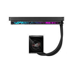 ASUS ROG Strix LC IV 360 ARGB LCD Suoritin Nestejäähdytyspakkaus 12 cm Musta