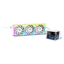Thermaltake MAGCurve 360 Ultra Snow AIO ARGB Fan Emolevy Nestejäähdytyspakkaus 12 cm Valkoinen 1 kpl