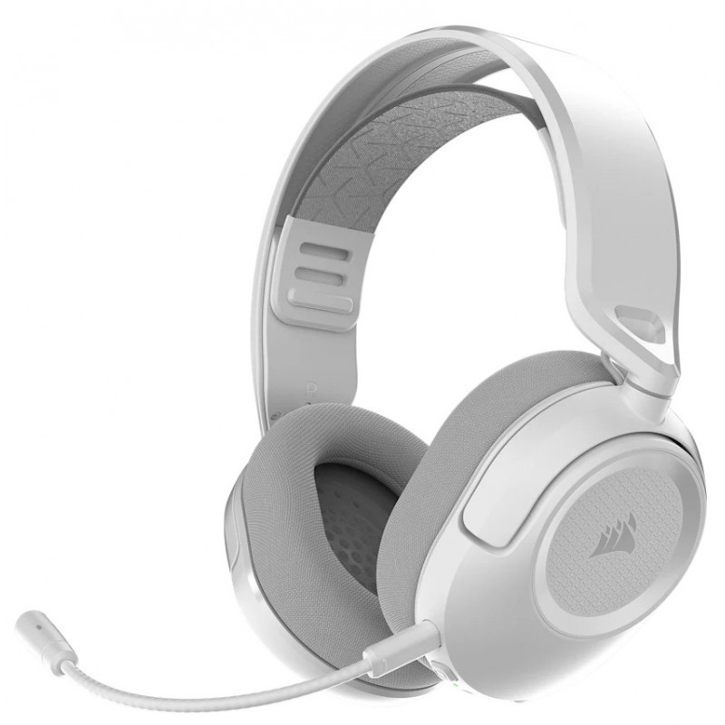 Corsair HS35 v3 Kuulokkeet Langallinen & langaton Pääpanta Pelaaminen Bluetooth Valkoinen