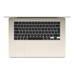 Apple MacBook Air Apple M M3 Kannettava tietokone 38,9 cm (15.3") 16 GB 512 GB SSD Wi-Fi 6E (802.11ax) macOS Sonoma Beige