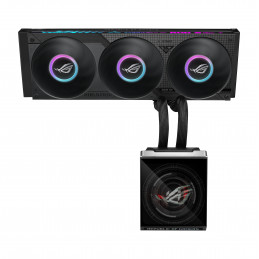 ASUS ROG Strix SLC IV 360 ARGB LCD Suoritin Nestejäähdytyspakkaus 12 cm Musta 1 kpl