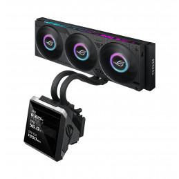 ASUS ROG Strix SLC IV 360 ARGB LCD Suoritin Nestejäähdytyspakkaus 12 cm Musta 1 kpl