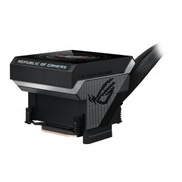ASUS ROG Strix SLC IV 360 ARGB LCD Suoritin Nestejäähdytyspakkaus 12 cm Musta 1 kpl