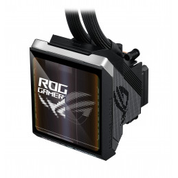 ASUS ROG Strix SLC IV 360 ARGB LCD Suoritin Nestejäähdytyspakkaus 12 cm Musta 1 kpl