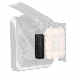 ASUS ROG Strix SLC IV 360 ARGB LCD Suoritin Nestejäähdytyspakkaus 12 cm Musta 1 kpl