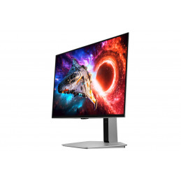 Samsung G80SH tietokoneen litteä näyttö 68,6 cm (27") 3840 x 2160 pikseliä 4K Ultra HD OLED Hopea