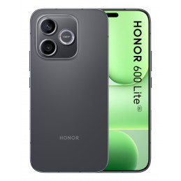 Honor 600 Lite 16,8 cm (6.6") Kaksois-SIM Android 16.0 5G USB Type-C 8 GB 128 GB 6520 mAh Musta