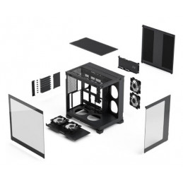 Fractal Design Pop 2 Vision Tower Musta