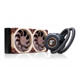 Noctua NL-LC1-24 Tietokoneen jäähdytysjärjestelmä Suoritin All-in-one-nesteenjäähdytin 12 cm Ruskea 4 kpl