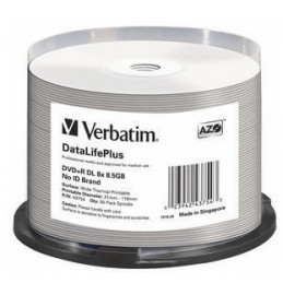 Verbatim DataLifePlus 8,5 GB DVD+R DL 50 kpl