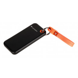 Verbatim Pocket SSD 512 GB USB Type-C 3.2 Gen 2 (3.1 Gen 2) Musta, Oranssi