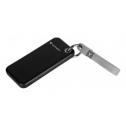 Verbatim Pocket SSD 256 GB USB Type-C 3.2 Gen 2 (3.1 Gen 2) Musta, Harmaa